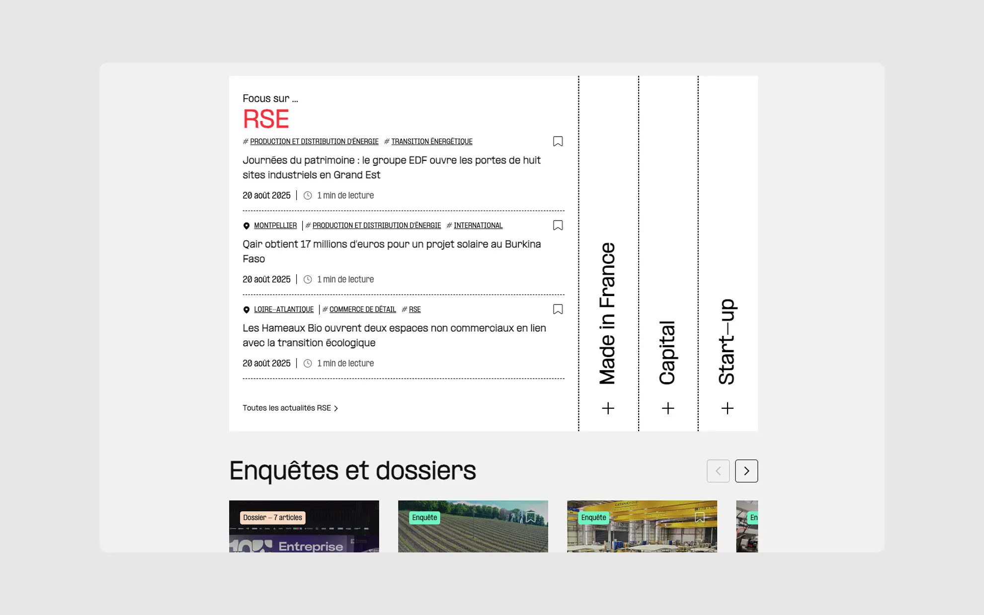 Journal des Entreprises